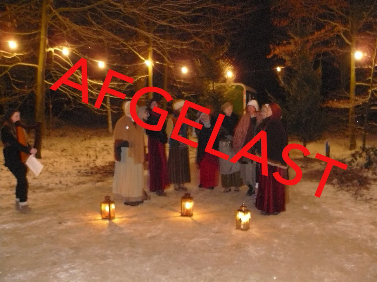 mystieke kerst afgelast