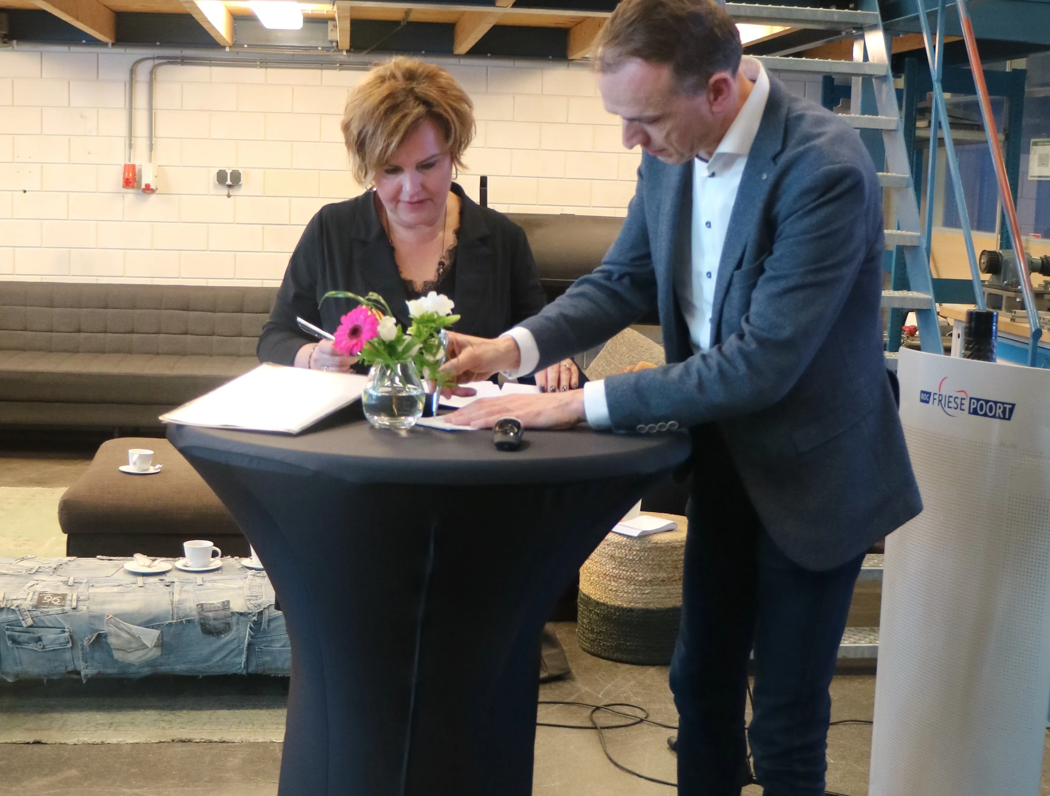 ondertekening roc friese poort