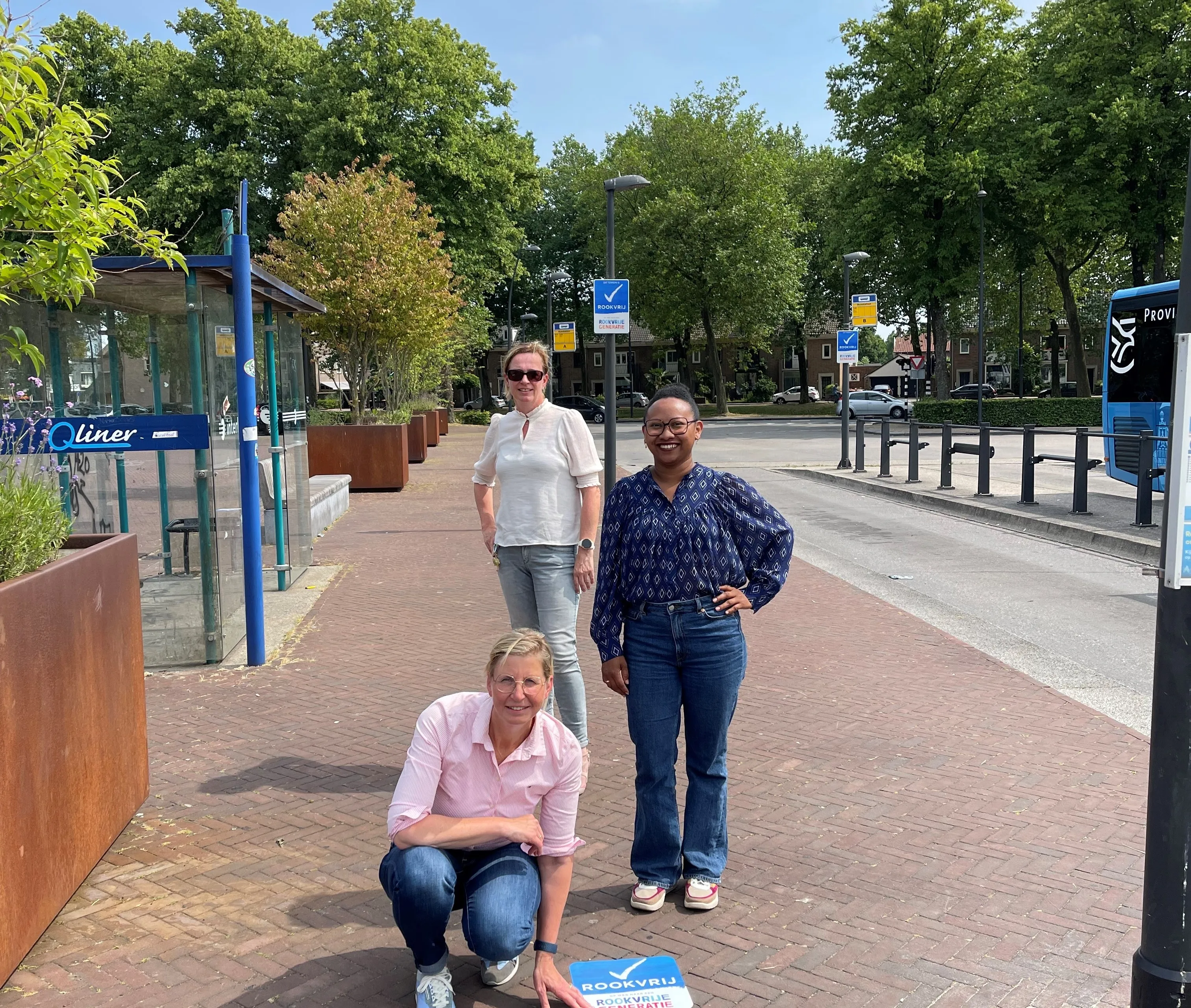 rookvrije generatie markeringen busstation emmeloord