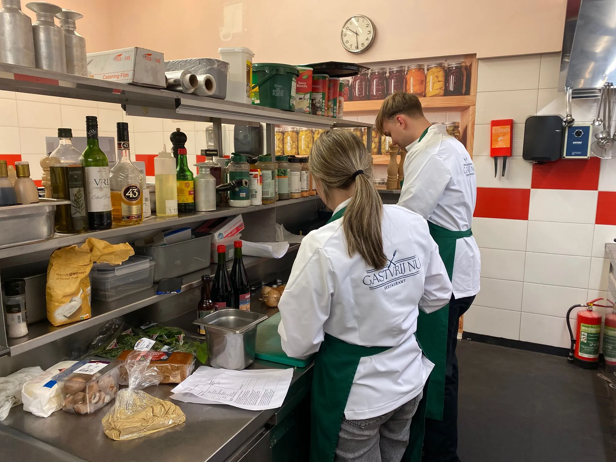 Horecastudenten GastvrijNU van Firda in volle voorbereiding