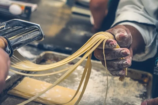 Kookworkshop verse pasta bij Kookstudio Delicio Nunspeet