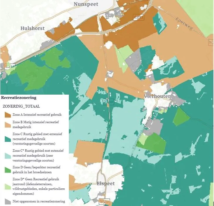 Inspraak recreatiezonering nog steeds mogelijk