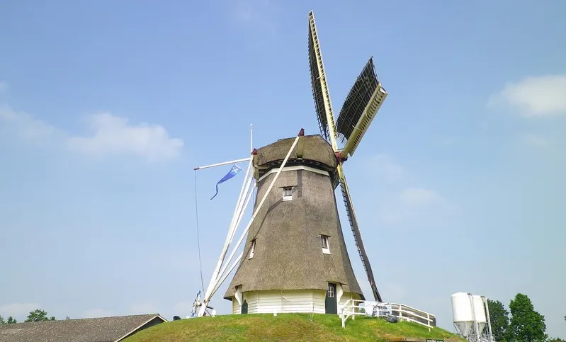 Lentemarkt en Nationale Molendag bij Molen de Duif