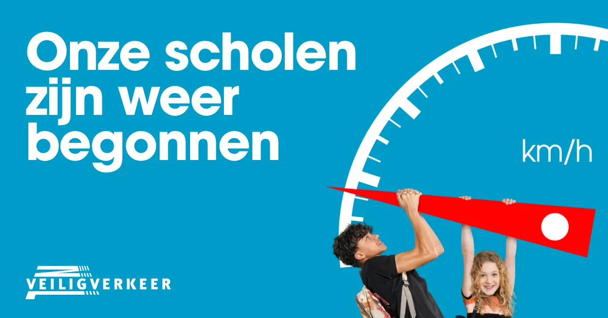 Veilig naar School: VVN lanceert campagne tegen verkeersrisico's bij start nieuw schooljaar