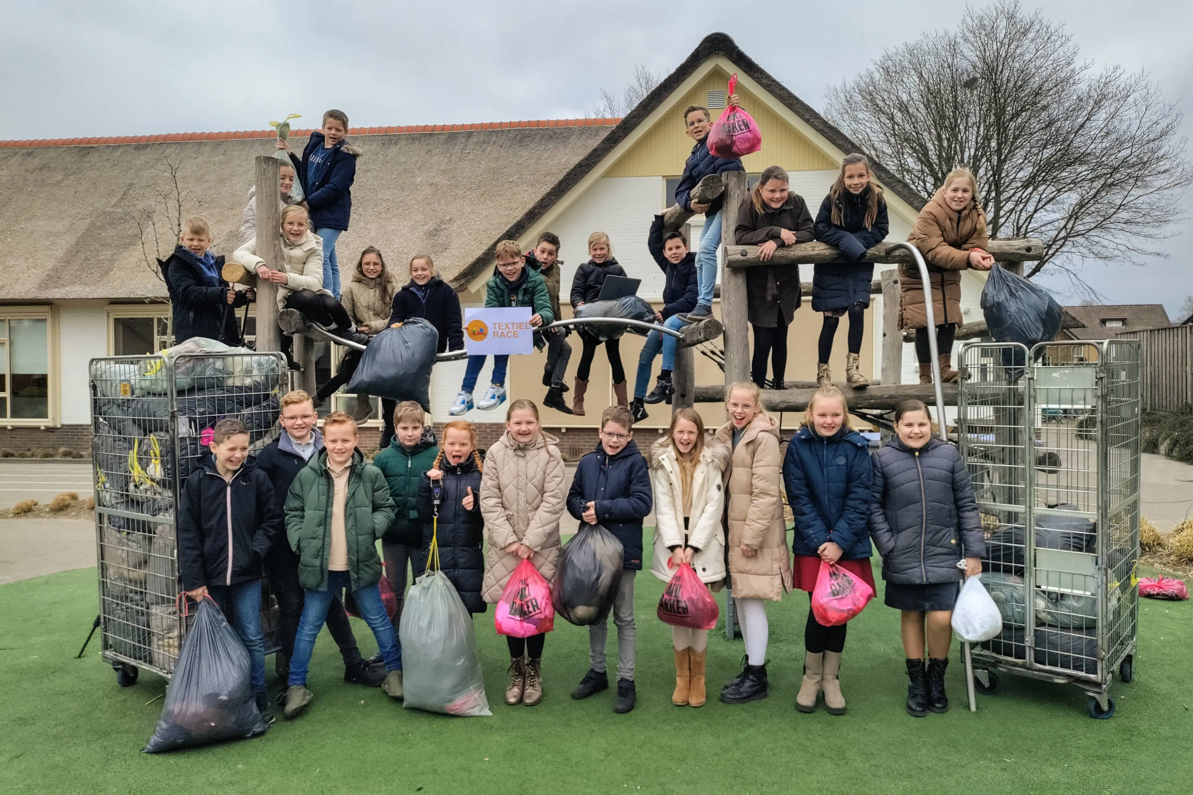 klassenfoto textielrace 2025