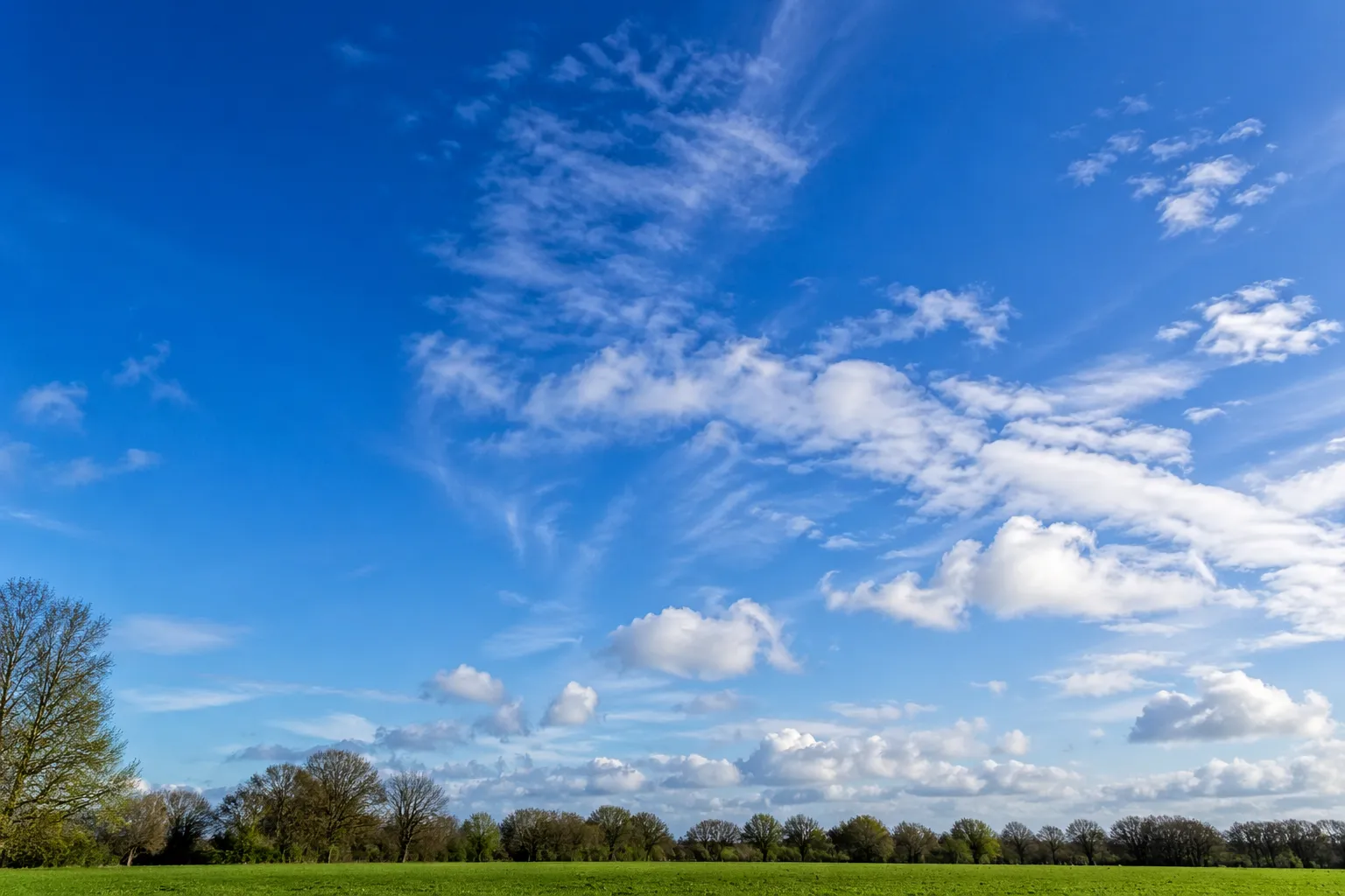 Rustig voorjaarsweer in Nunspeet met frisse start en zachte middag
