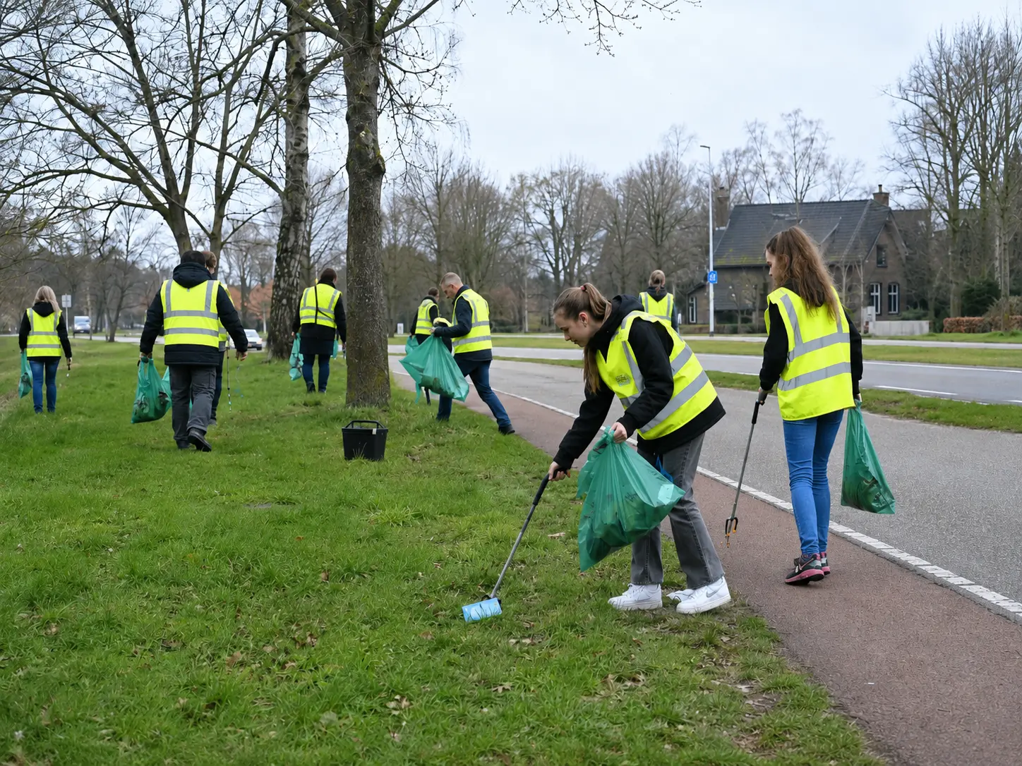 Zwerfafval Opruimactie Noord-Veluwe