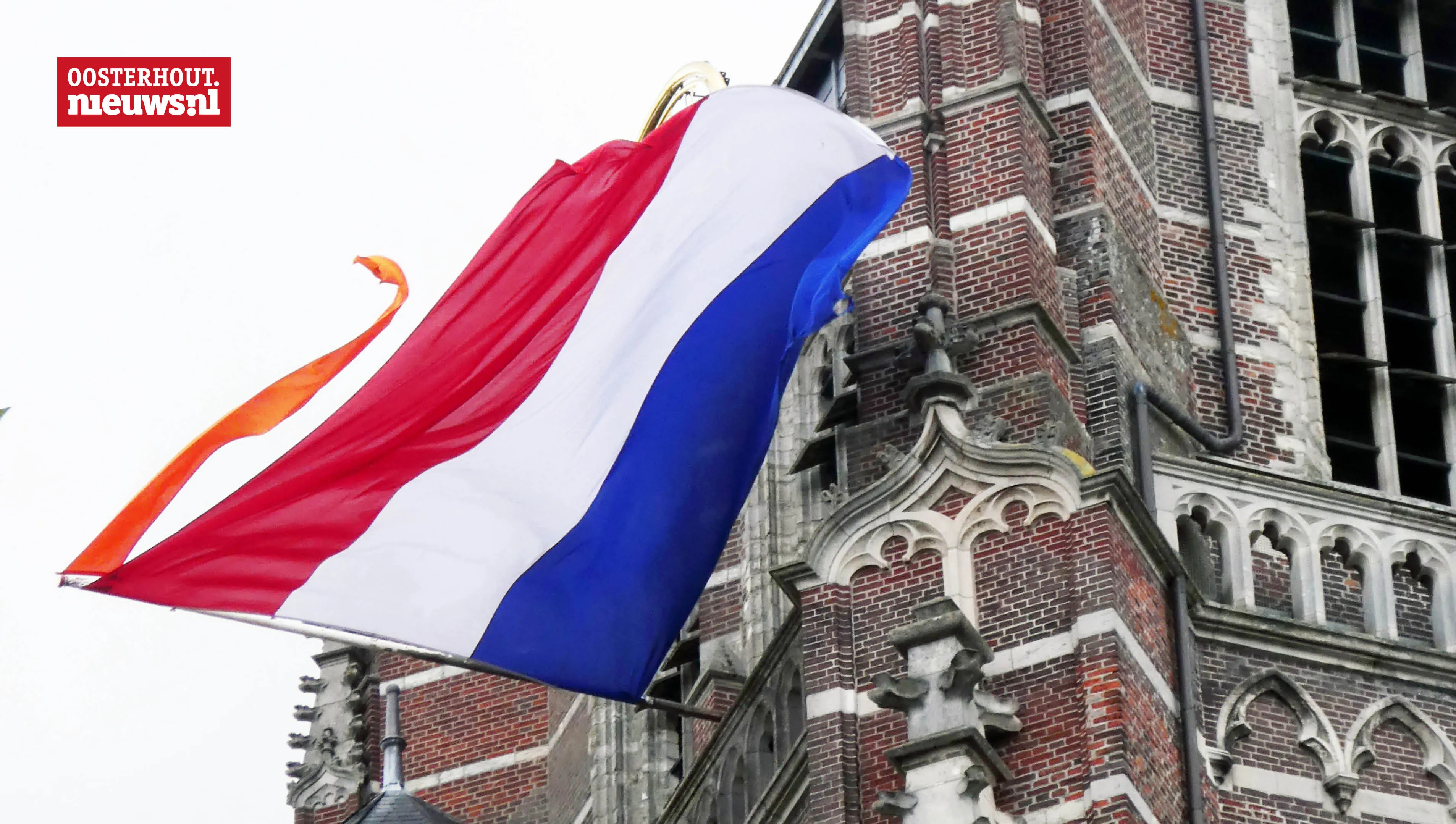 vlag met wimpel