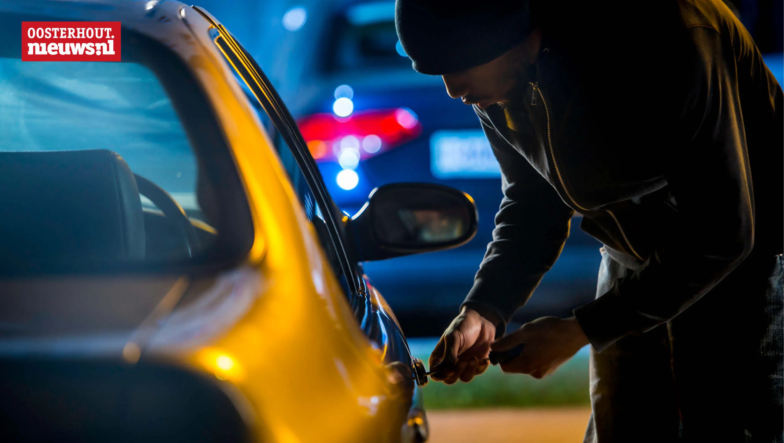 inbraak auto dief