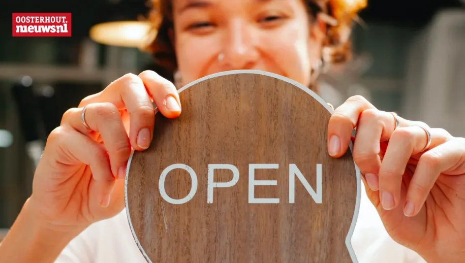 open bordje vrouw