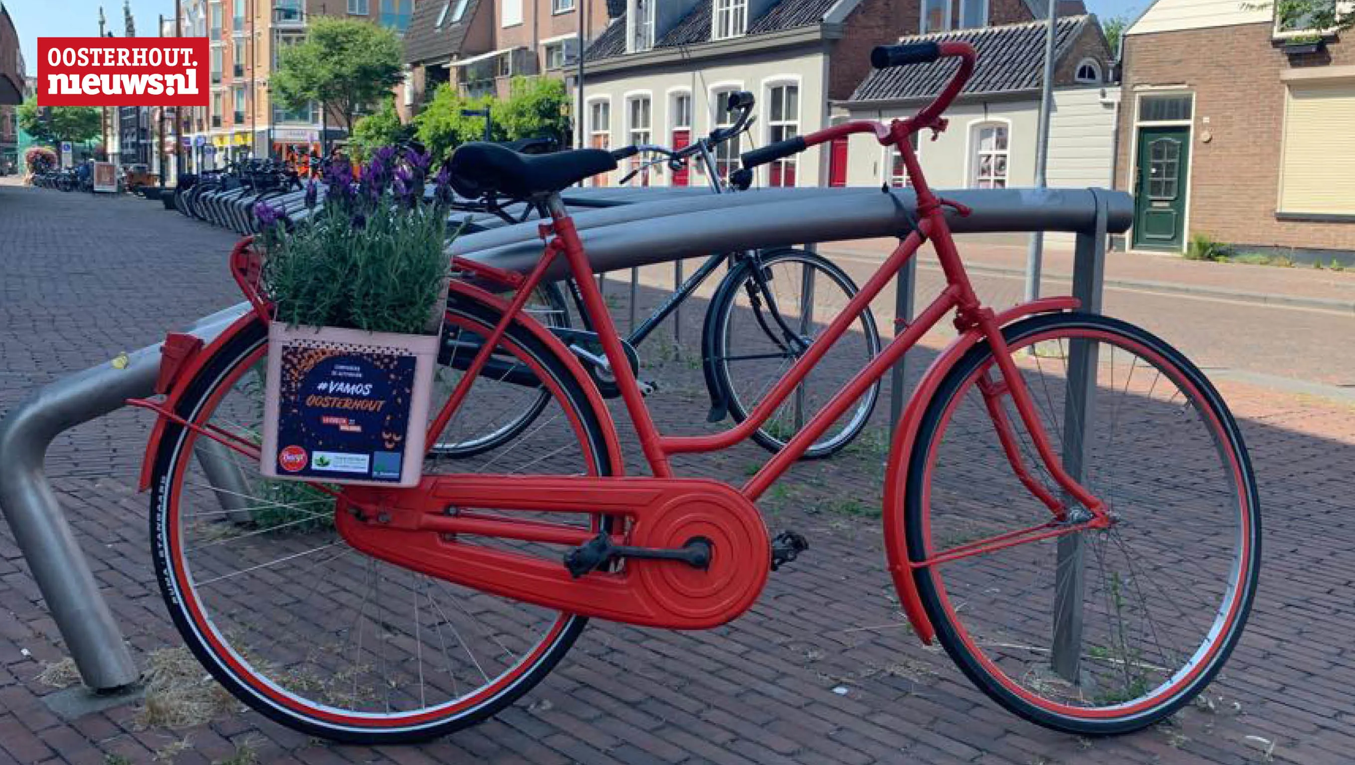 rode fiets