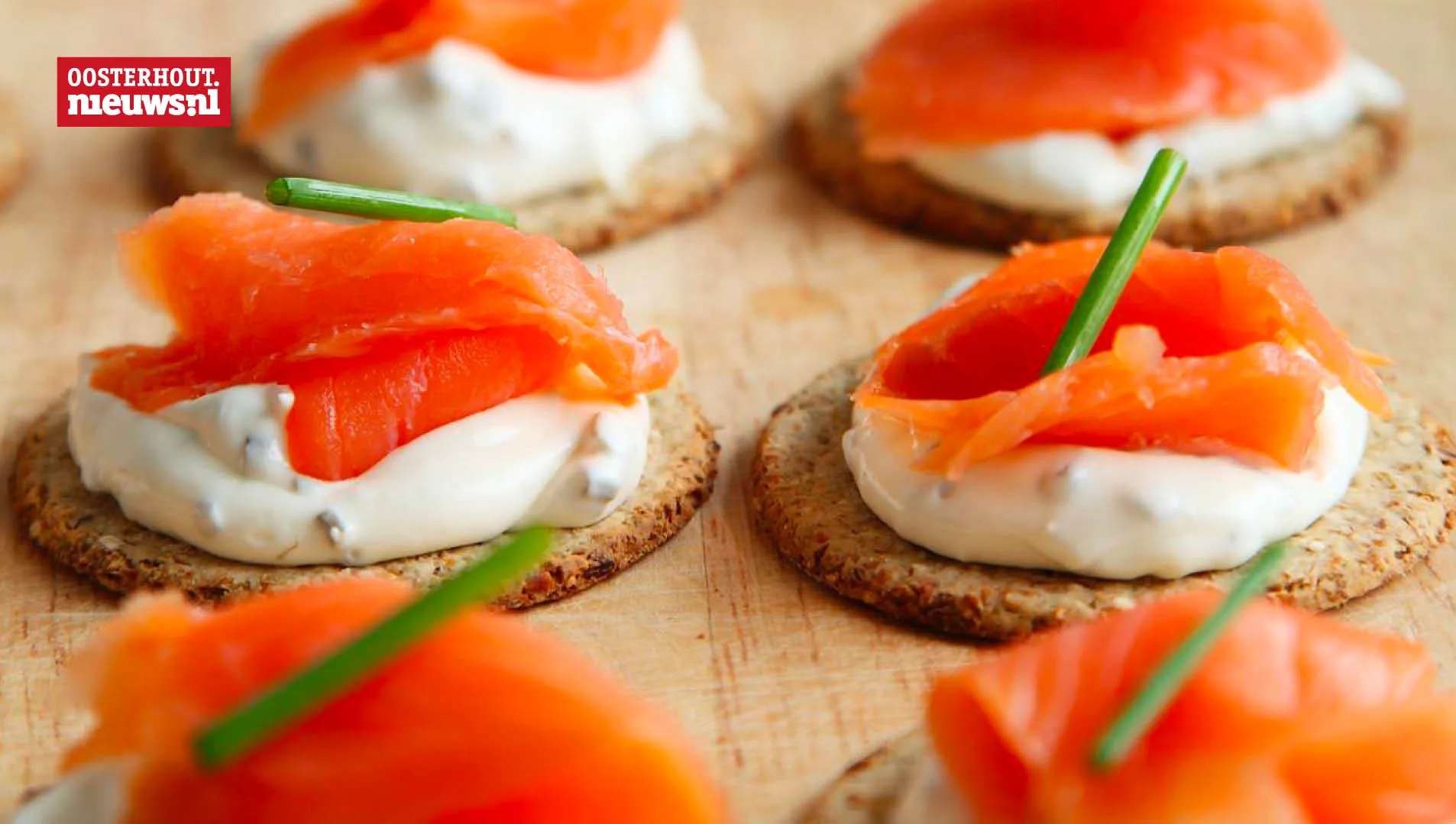 toast gerooskte zalm