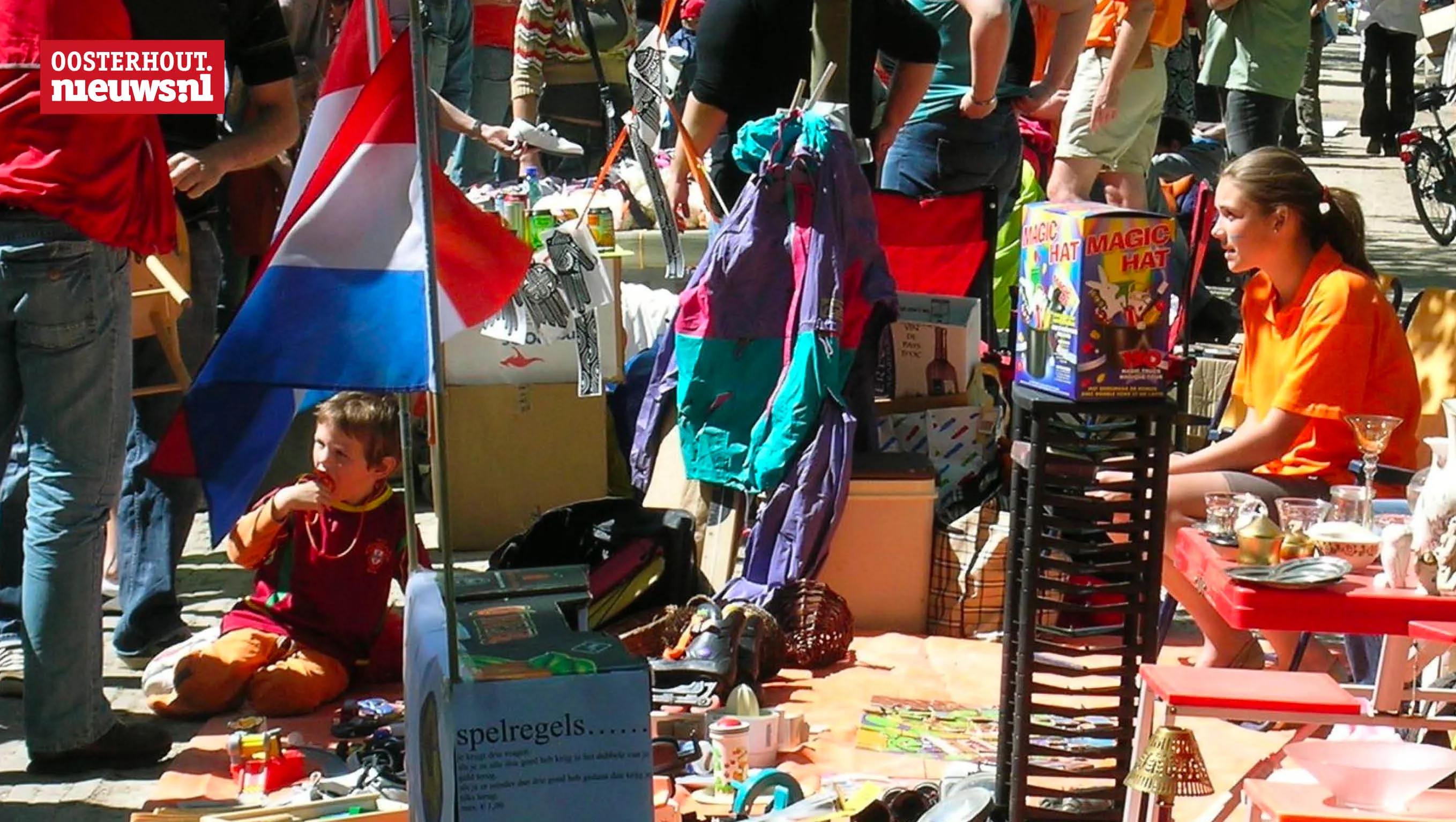 vrijmarkt koningsdag