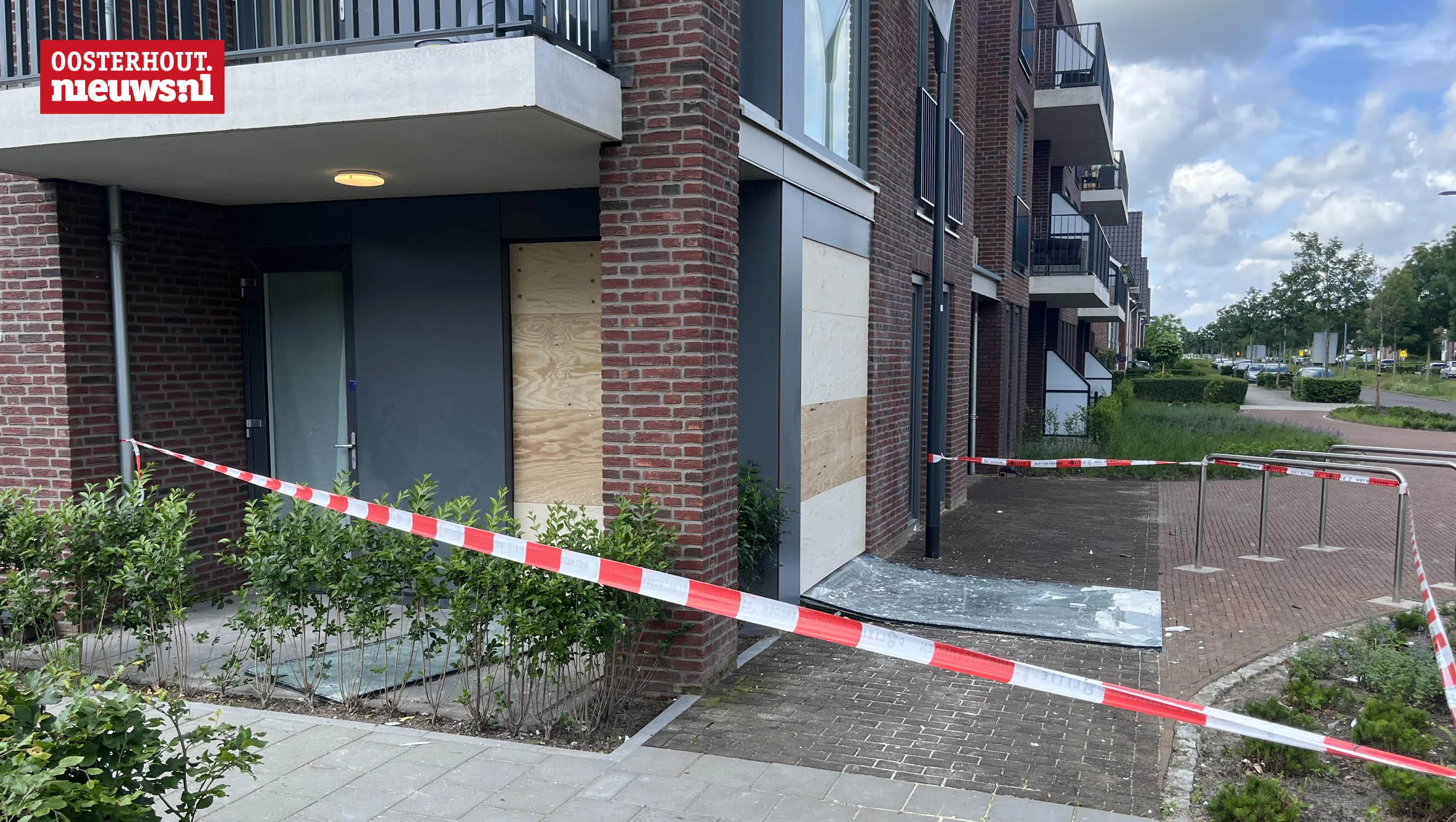 Explosie in woning aan Vrachelseplein in wijk De Contreie