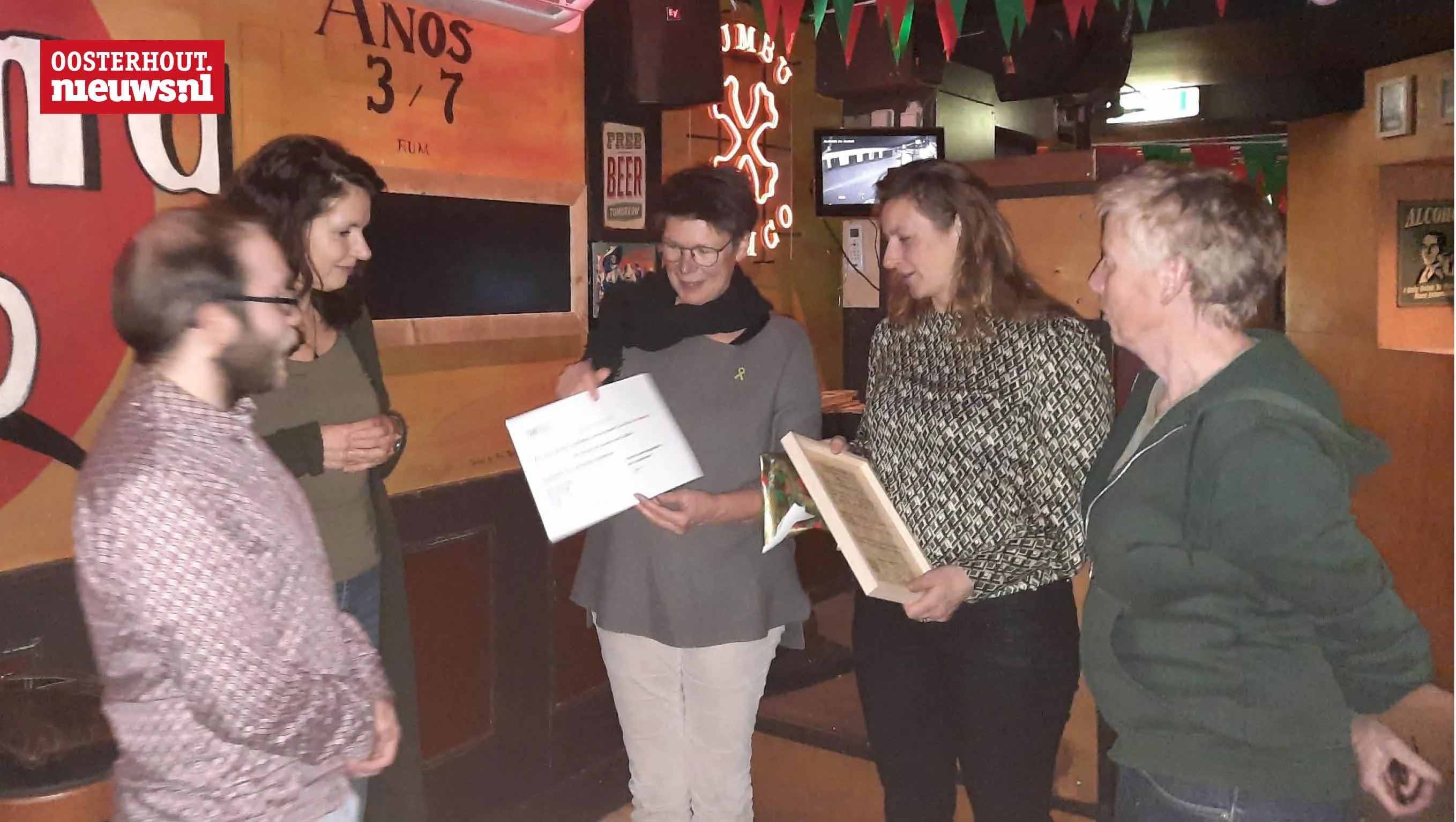 Groene Lintje 2024 voor het Houts Voedselbos