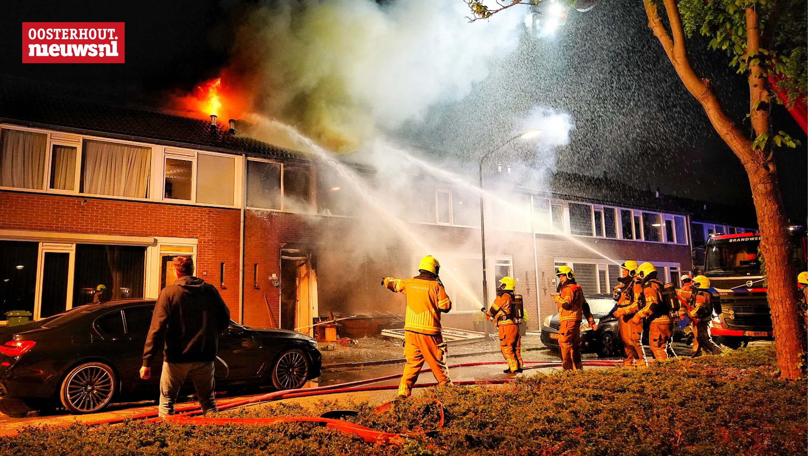 Politie onderzoekt woningbrand Langenhof