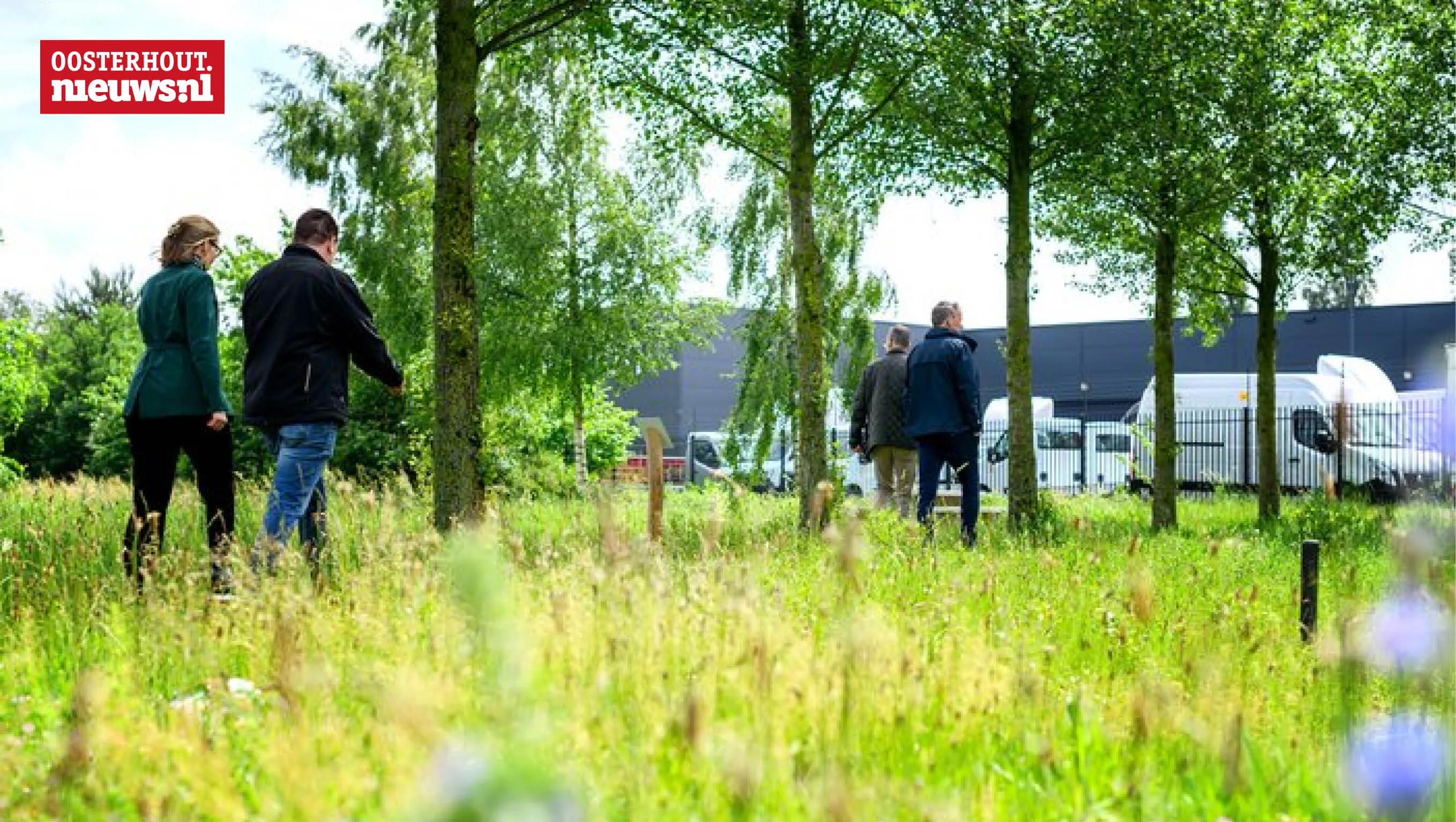 Duurzame Wandelroute Vijf Eiken & Heihoef officieel geopend