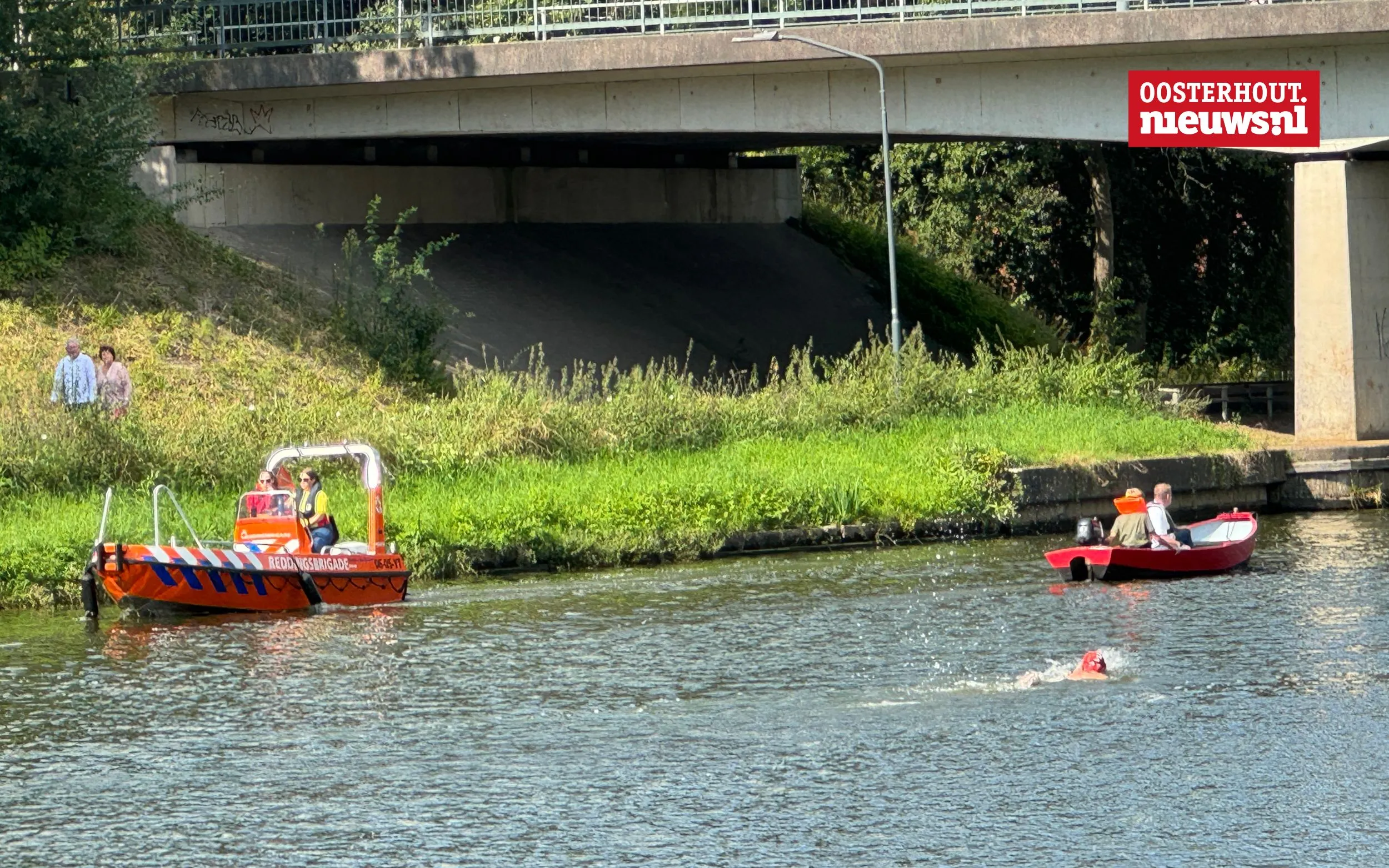 De 89e Open Water wedstrijd in het Wilhelminakanaal voelde als vanouds