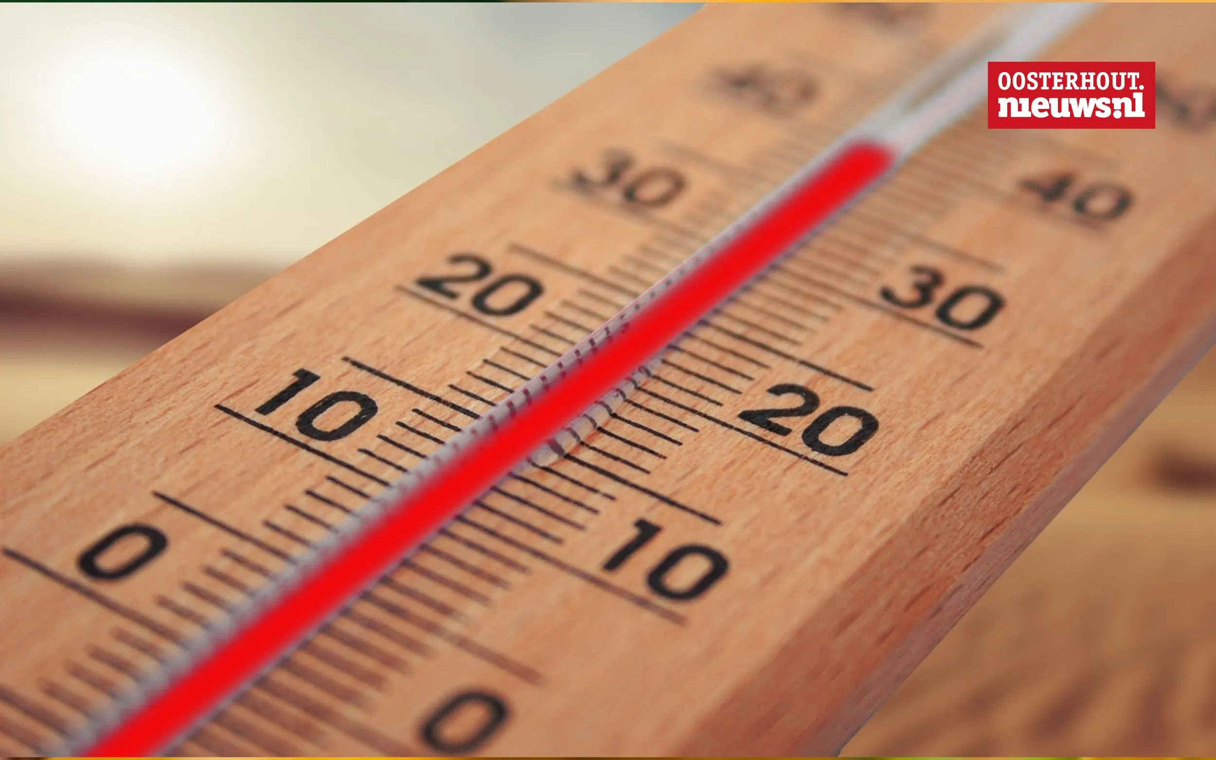 thermometer hitte zomer