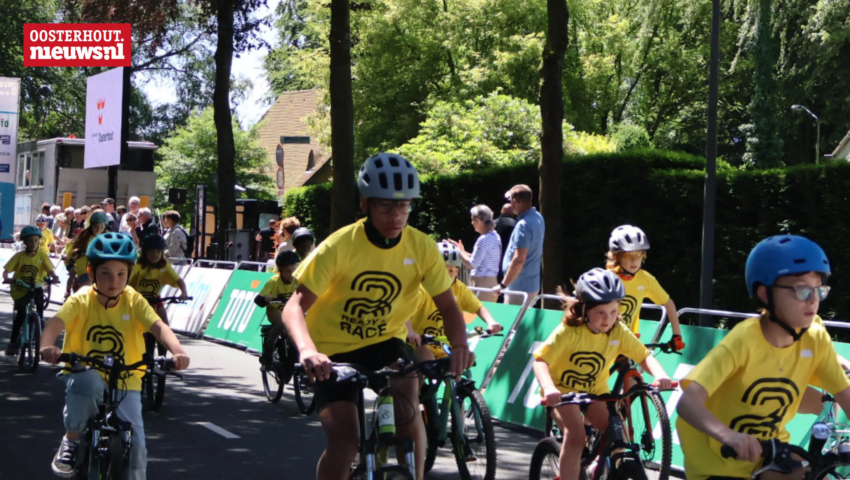 Zondag weer Dikke Banden Race voor kinderen tijdens Parkfeest