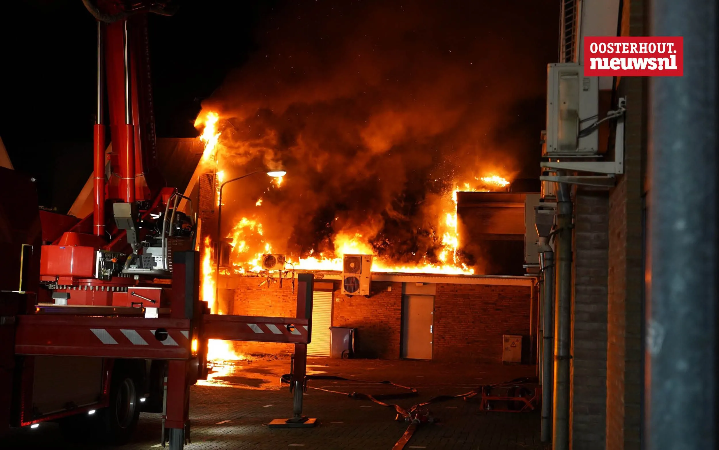 Brand Arendshof mogelijk aangestoken, winkelcentrum gewoon open