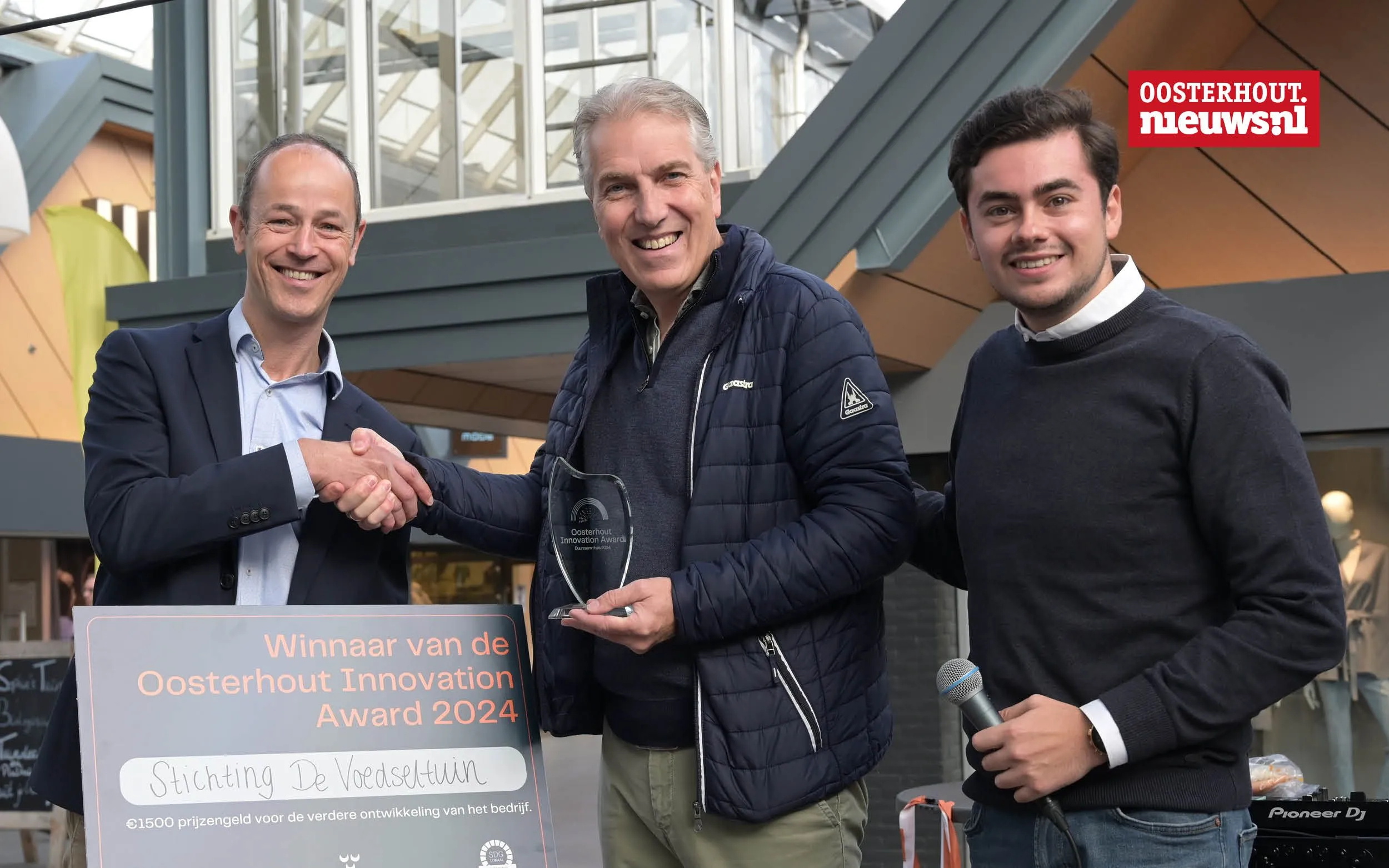 Voedseltuin Oosterhout wint Oosterhout Innovation Award 2024