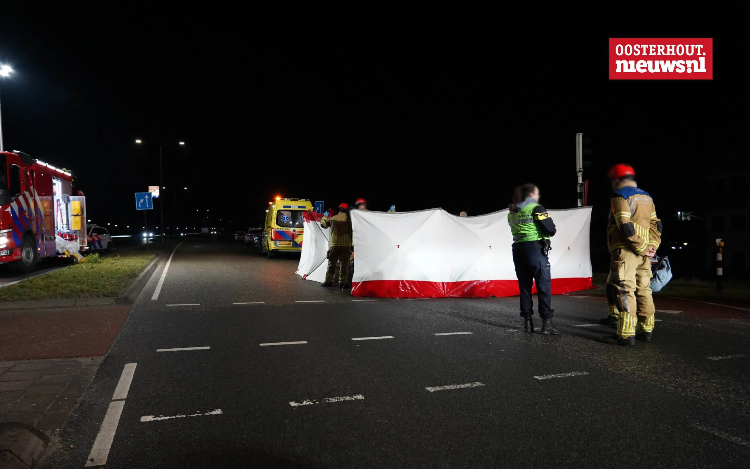 Bestuurder overleden bij ernstig ongeval Bovensteweg