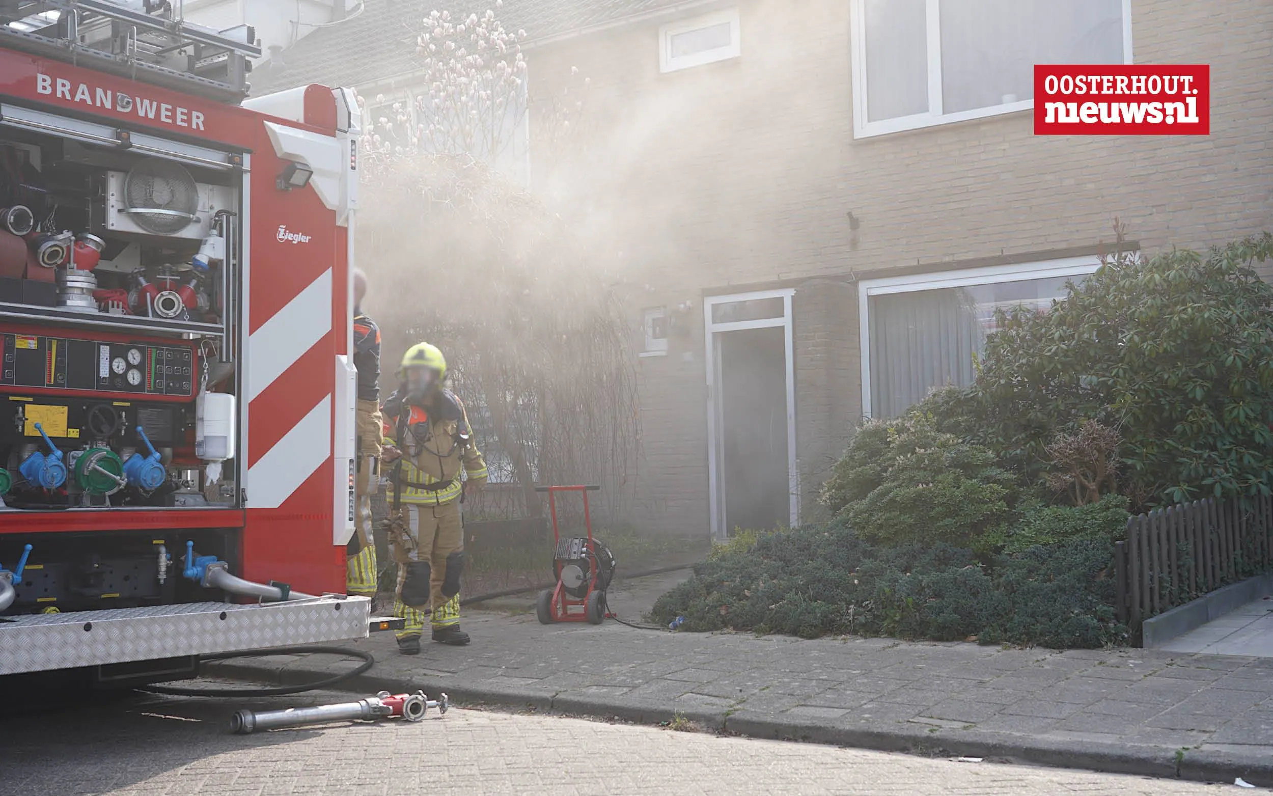 Brand in woning aan de Kamerlingh Onneslaan snel onder controle