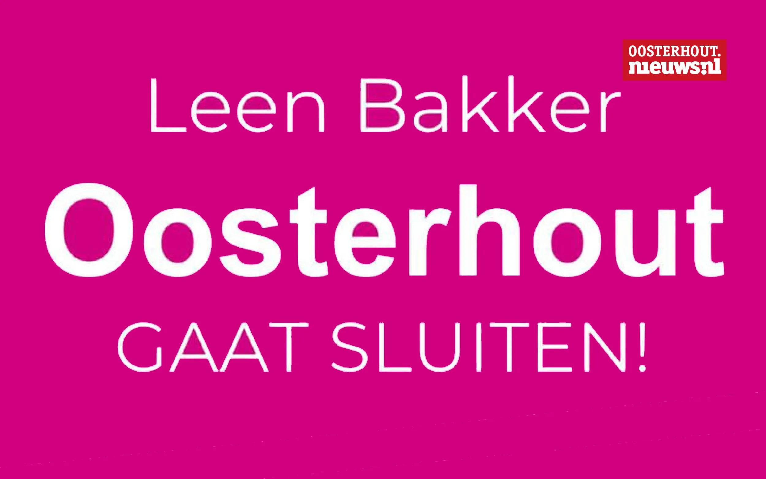 Leen Bakker sluit deuren op de woonboulevard na bijna 28 jaar