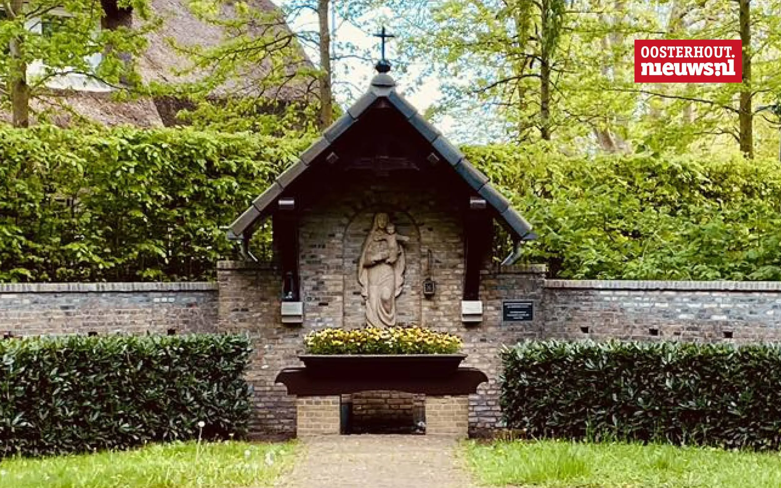 Herstelde Mariakapel bij ’t Helleke wordt opnieuw gezegend