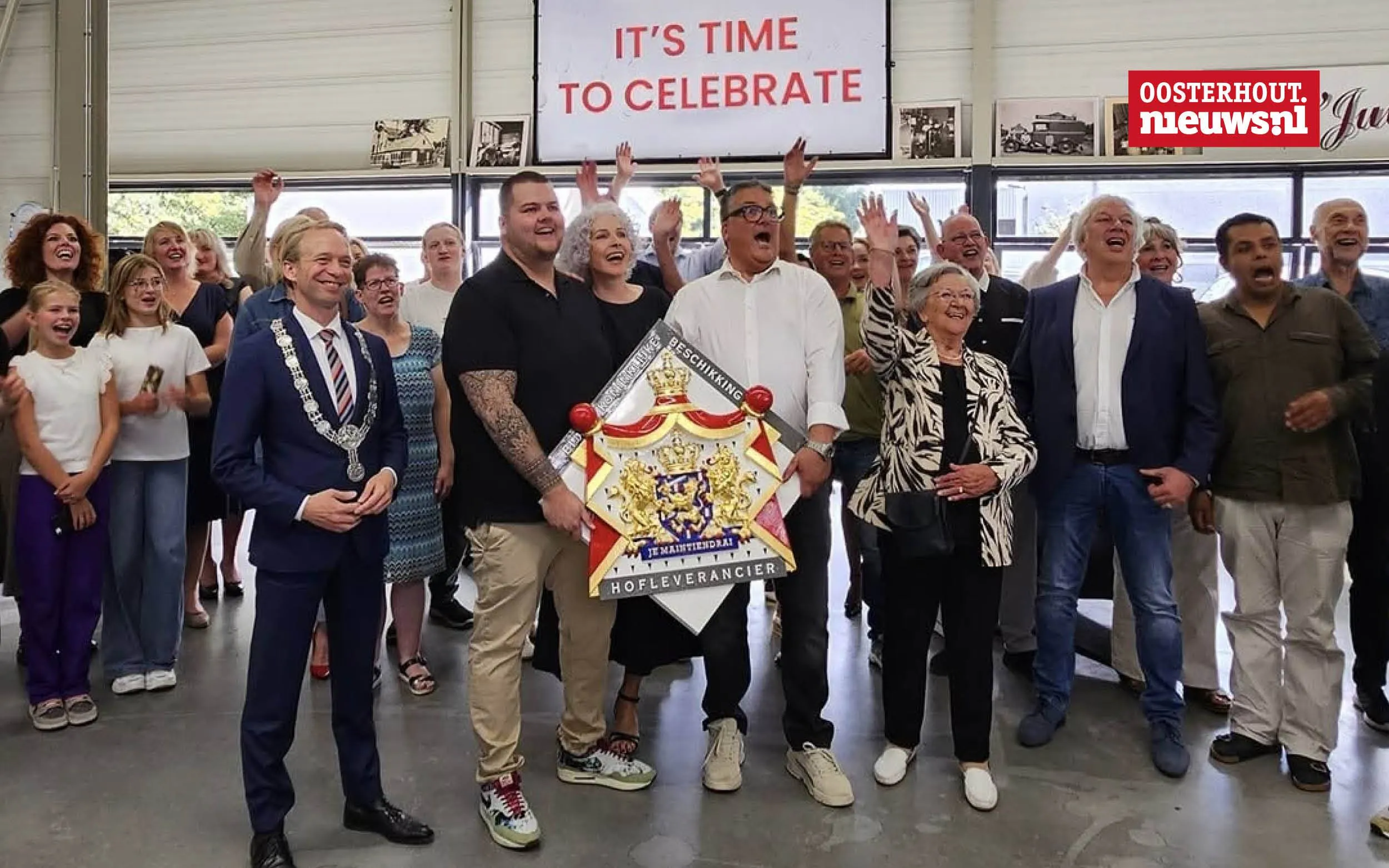 Wasserij Juliana ontvangt predicaat Hofleverancier