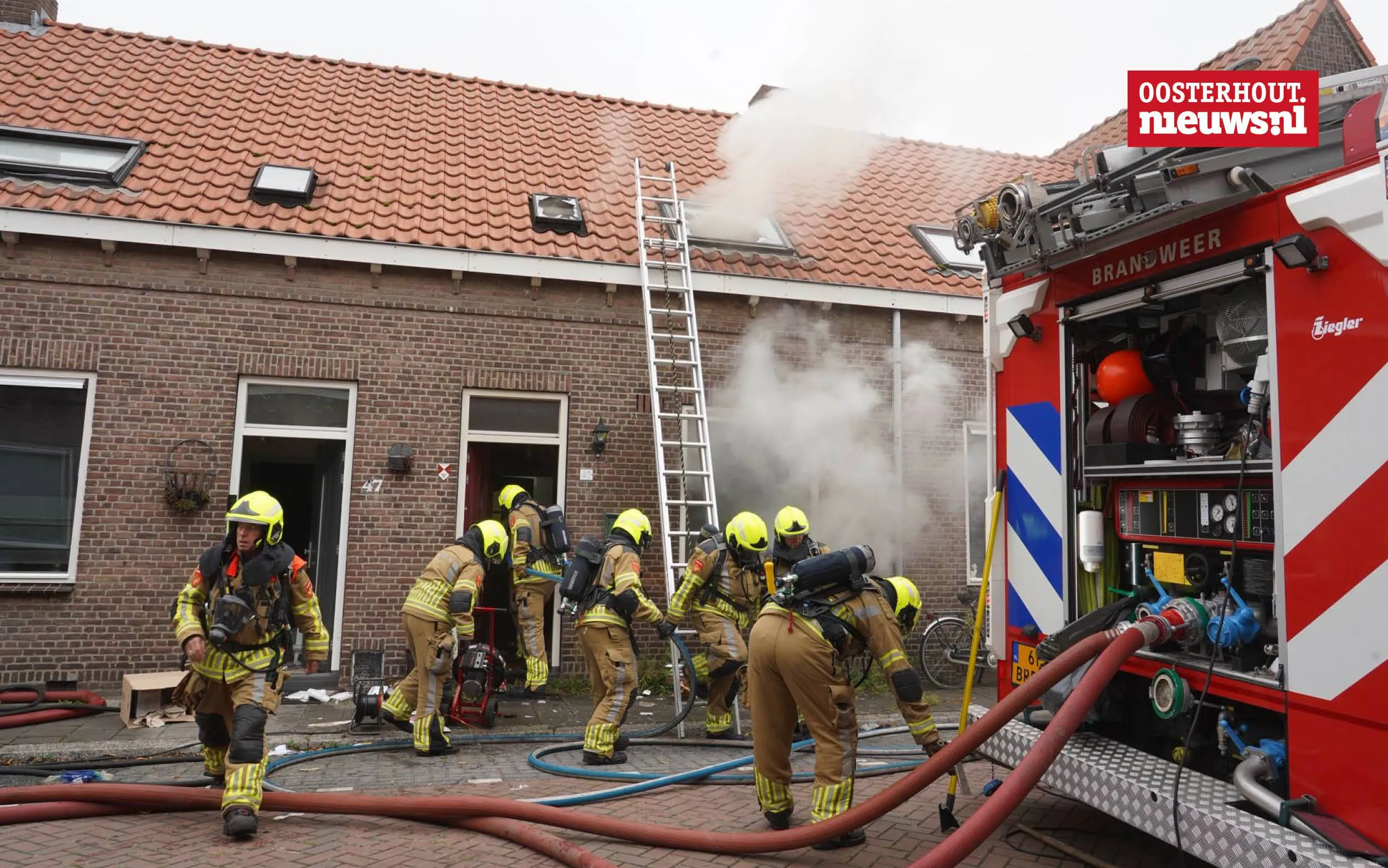 Brand maakt woning aan Sint Josephstraat onbewoonbaar