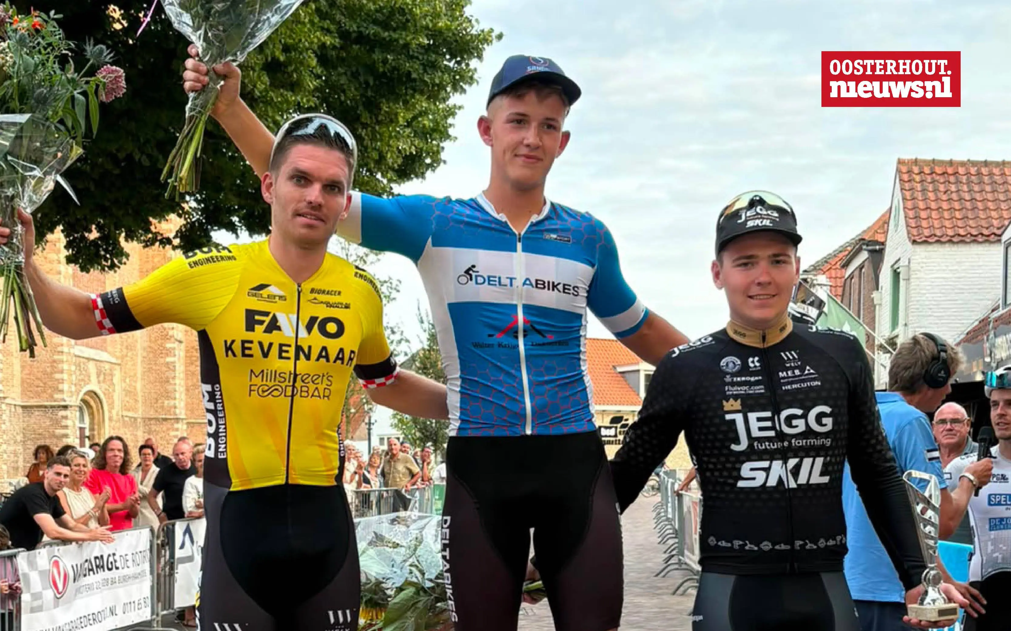 Ties Kruithof sprint naar podiumplaats in Wielerronde van Haamstede