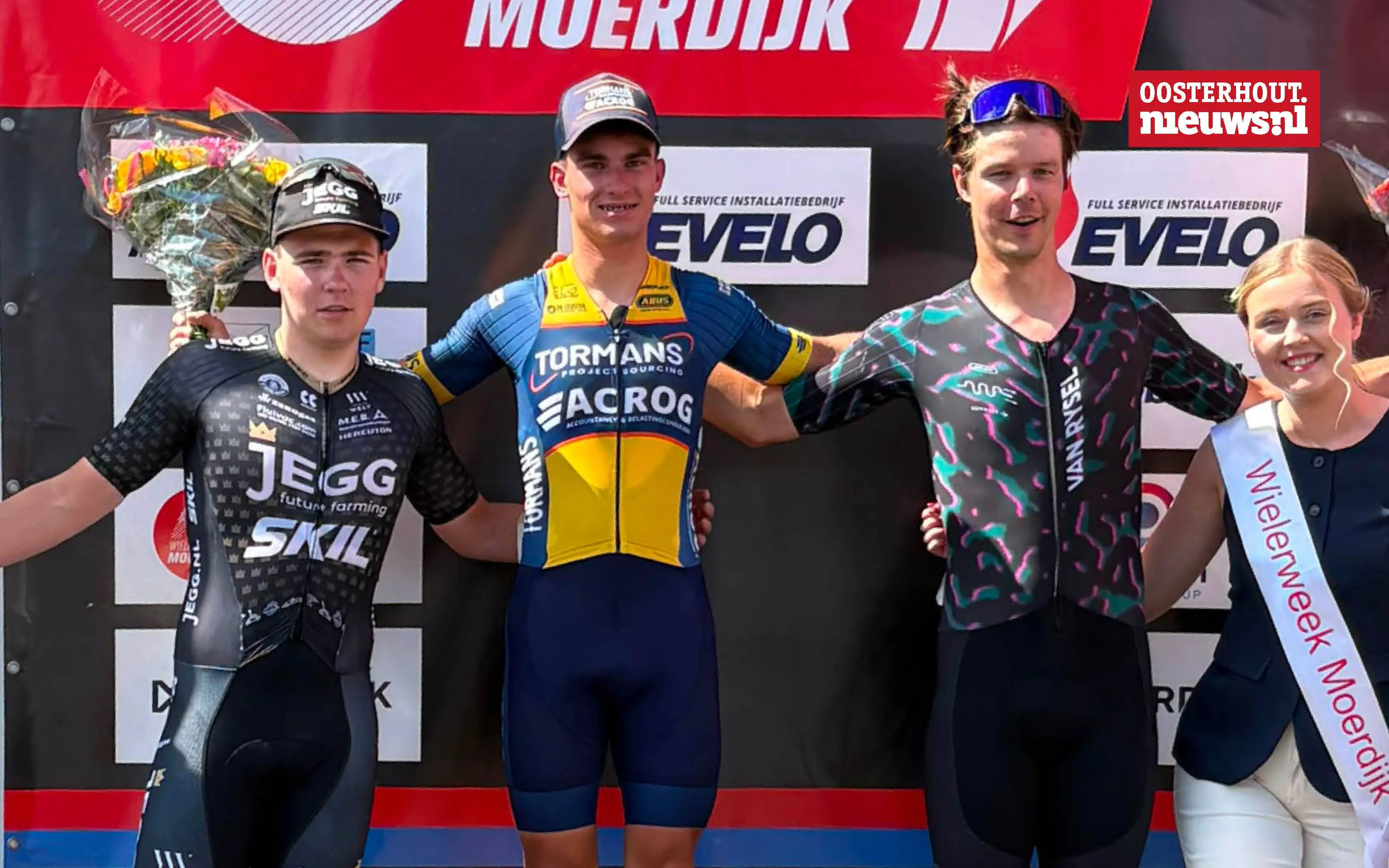 Ties Kruithof voor vierde keer op rij op het podium