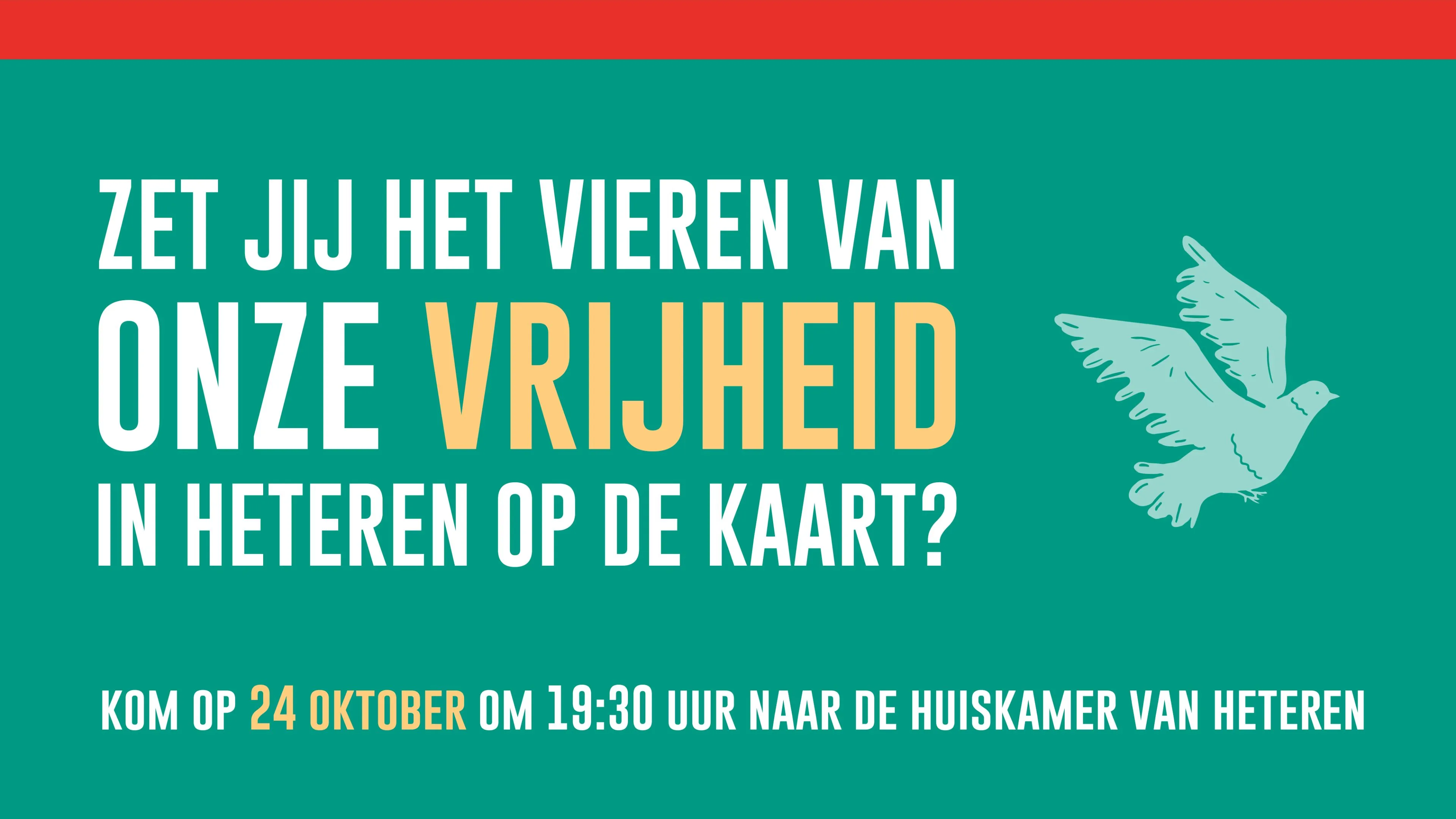 heteren viert vrijheid oproep