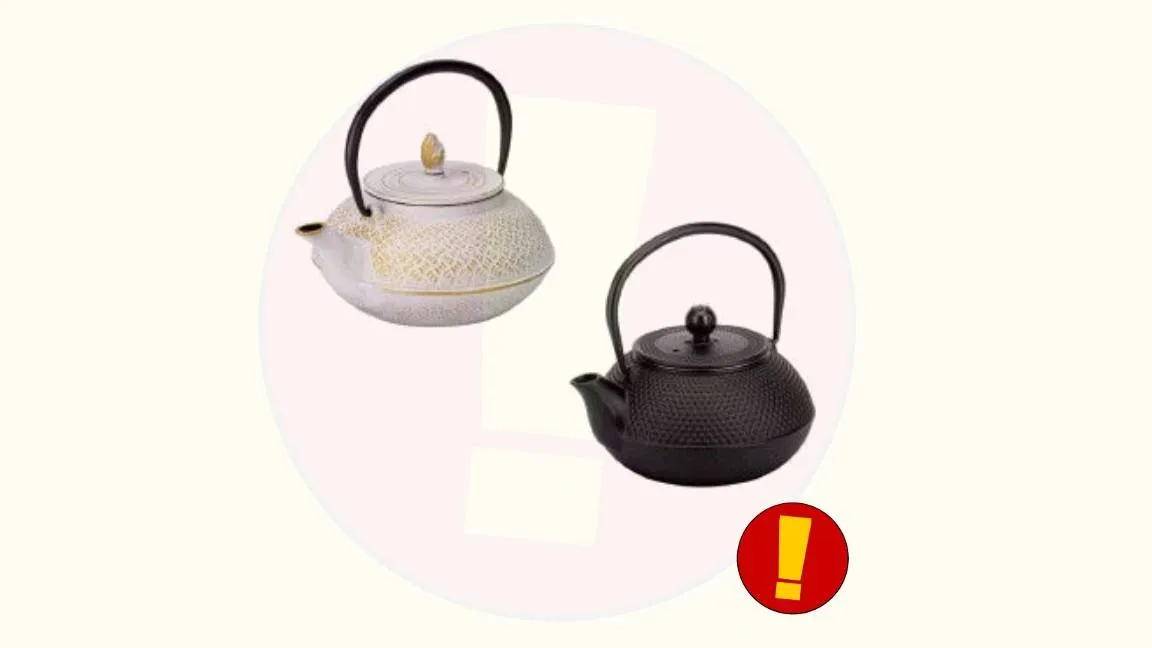 ALDI Gietijzeren Theepot terug op schadelijke stoffen