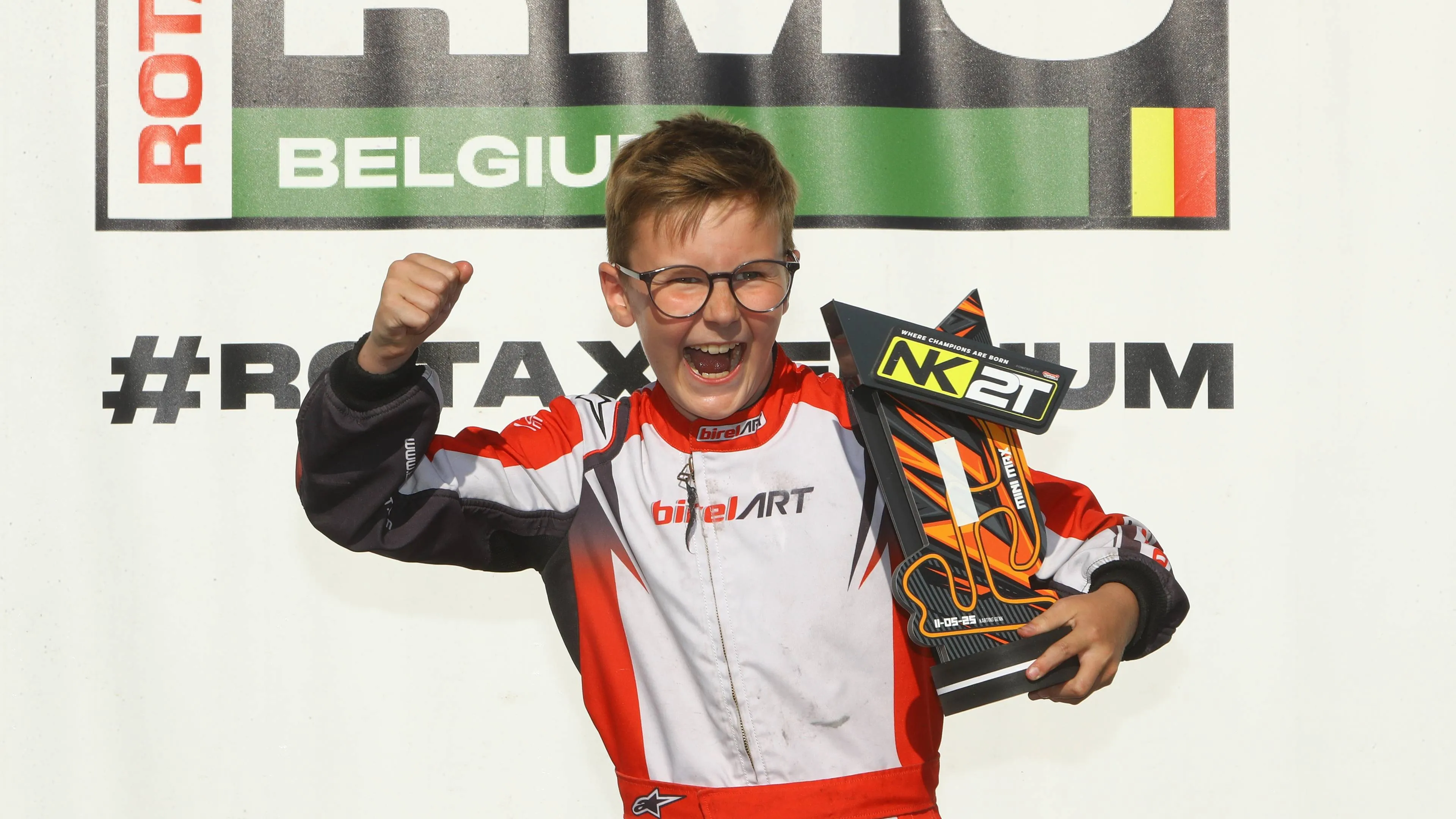 cees muys wint nk karting in genk