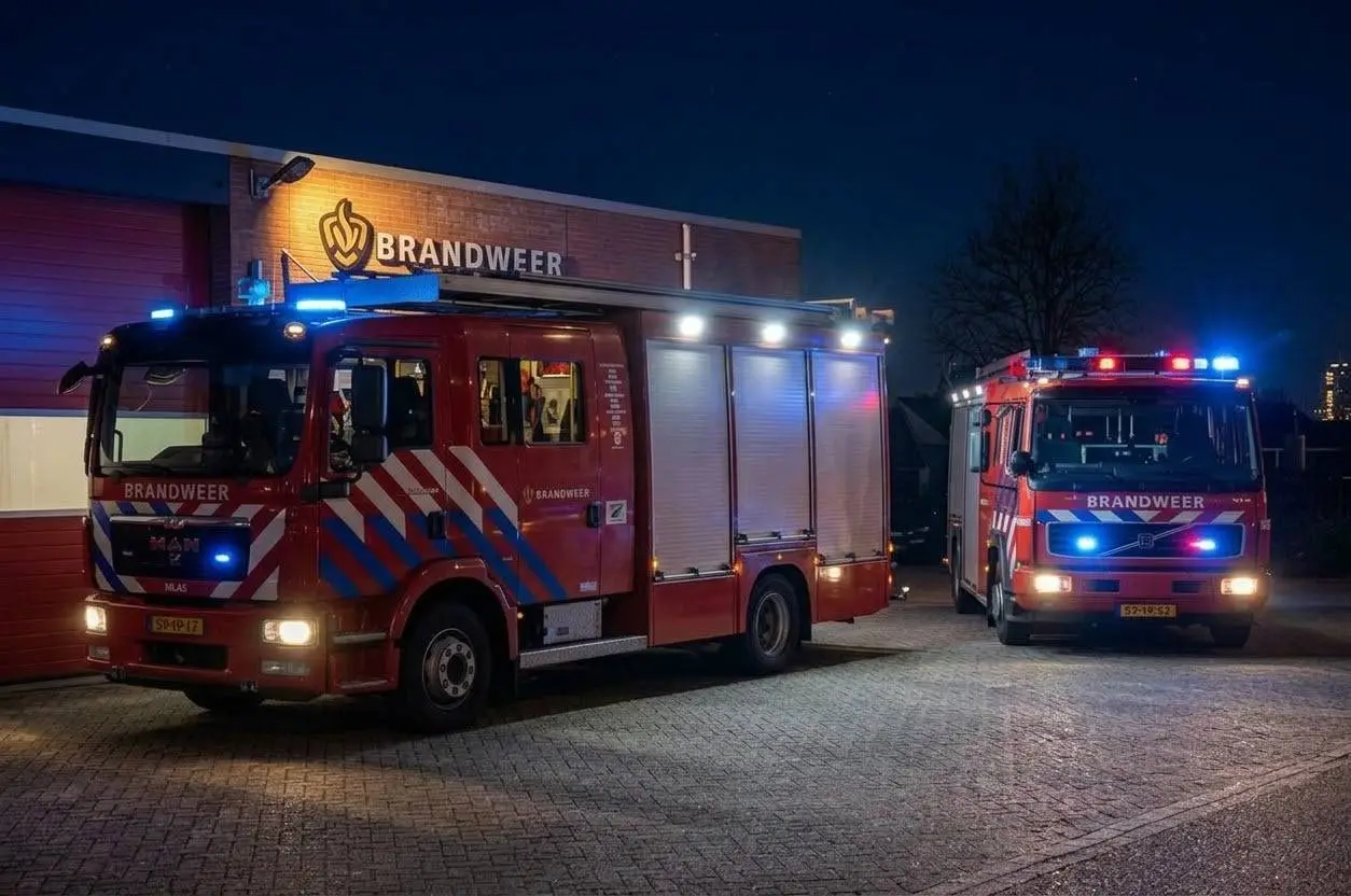 Brandweer donker