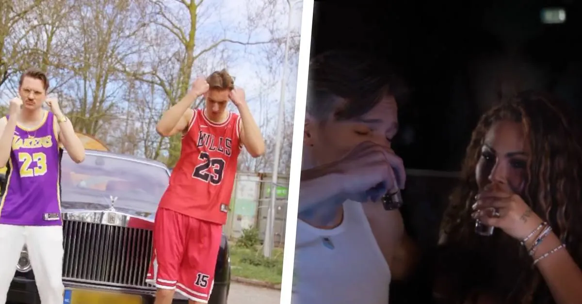 Bram Krikke en Pieter Valley dansen met Michella Kox: "Je ass zo groot hij staat op Funda" (VIDEO)