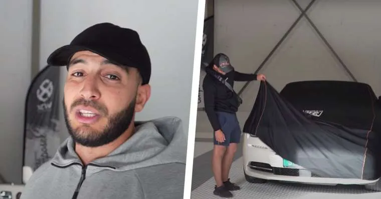 Mobicep kwaad nadat zijn Lamborghini weggesleept wordt (VIDEO)