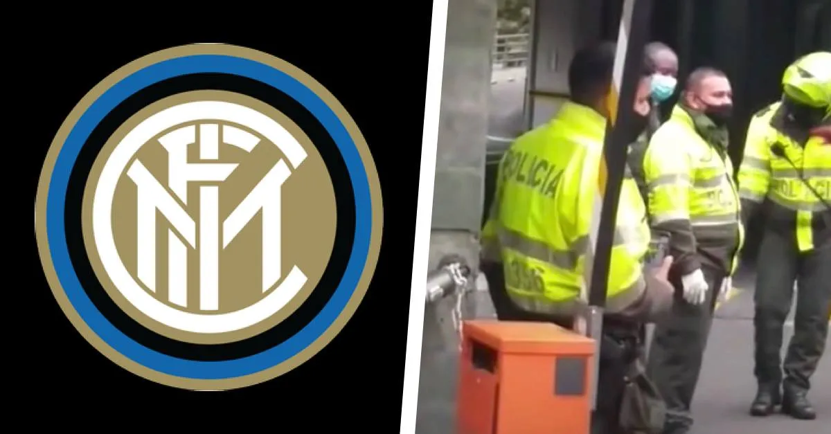 Oud-voetballer van Internazionale gearresteerd terwijl hij bedekt is in bloed...