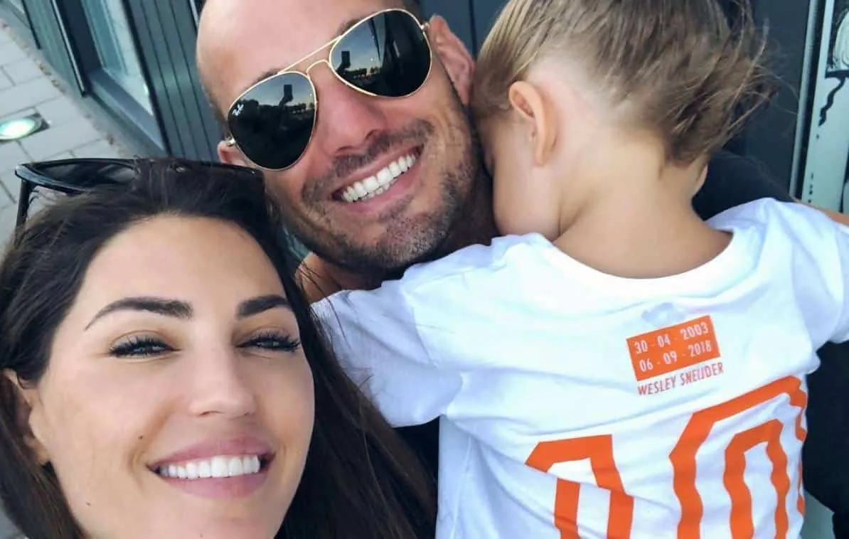 Yolanthe & Wesley Sneijder weer drie weken samen: 'Trots op ons'