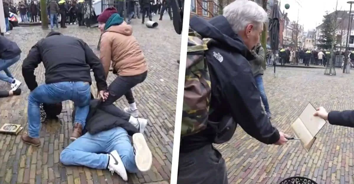 Moskeeën vragen om verbod van verbranden van heilige boeken na actie van Pegida (VIDEO)