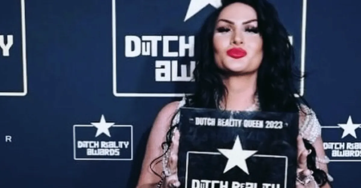 Reality ster Quentin haalt uit naar Louisa Janssen die Queen-award wint: 'Het is toch een man'