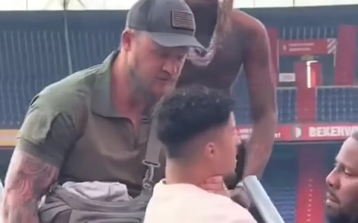 Jongen die werd geduwd door Lil Durk doet zijn verhaal: 'Hij maakte schietgebaren...'