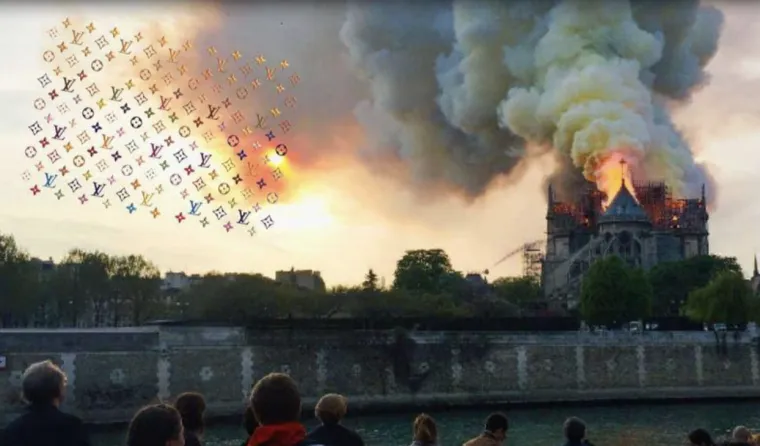 Louis Vuitton schenkt 200 miljoen aan Frankrijk om de Notre Dame te herstellen