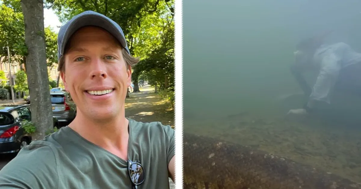 Bizarre beelden: Freek Vonk ontdekt nieuwe anacondasoort in Amazone