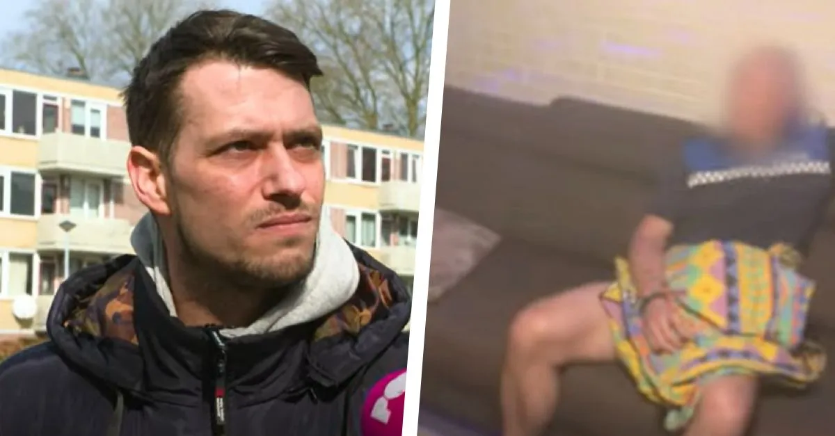 Man betrapt vrouw met halfnaakte BOA op bank en reageert: "Nu staat het op video!" (VIDEO)