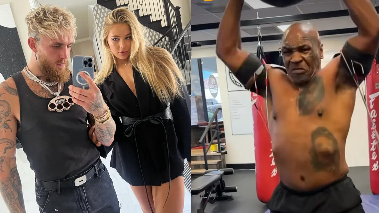 Jake Paul over gevecht tegen Mike Tyson: "Hij kan mijn oor er niet afbijten als ik..." (VIDEO)