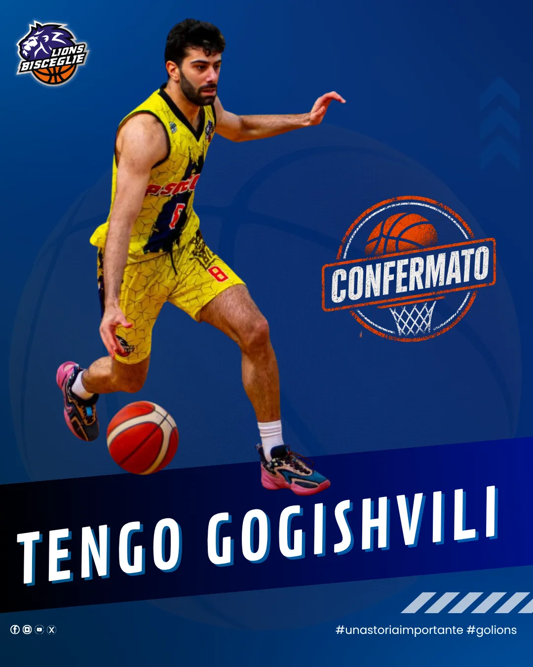 Confermato Gogishvili